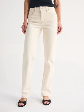 Abercrombie & Fitch The 90s Straight Leg Jeans